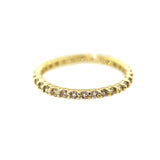 Champagne Diamond Eternity Band