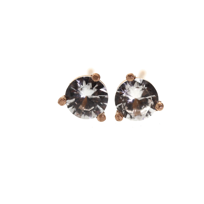 Sapphire Martini Stud Earrings - Rebecca Lankford Designs