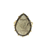 Sliced Labradorite Ring