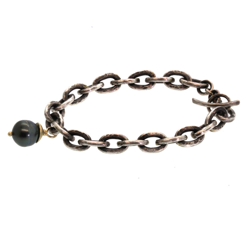 Handcrafted in Houston, Texas at Rebecca Lankford Designs, this bracelet is unique to you as we hand pick every pearl for each individual piece. 