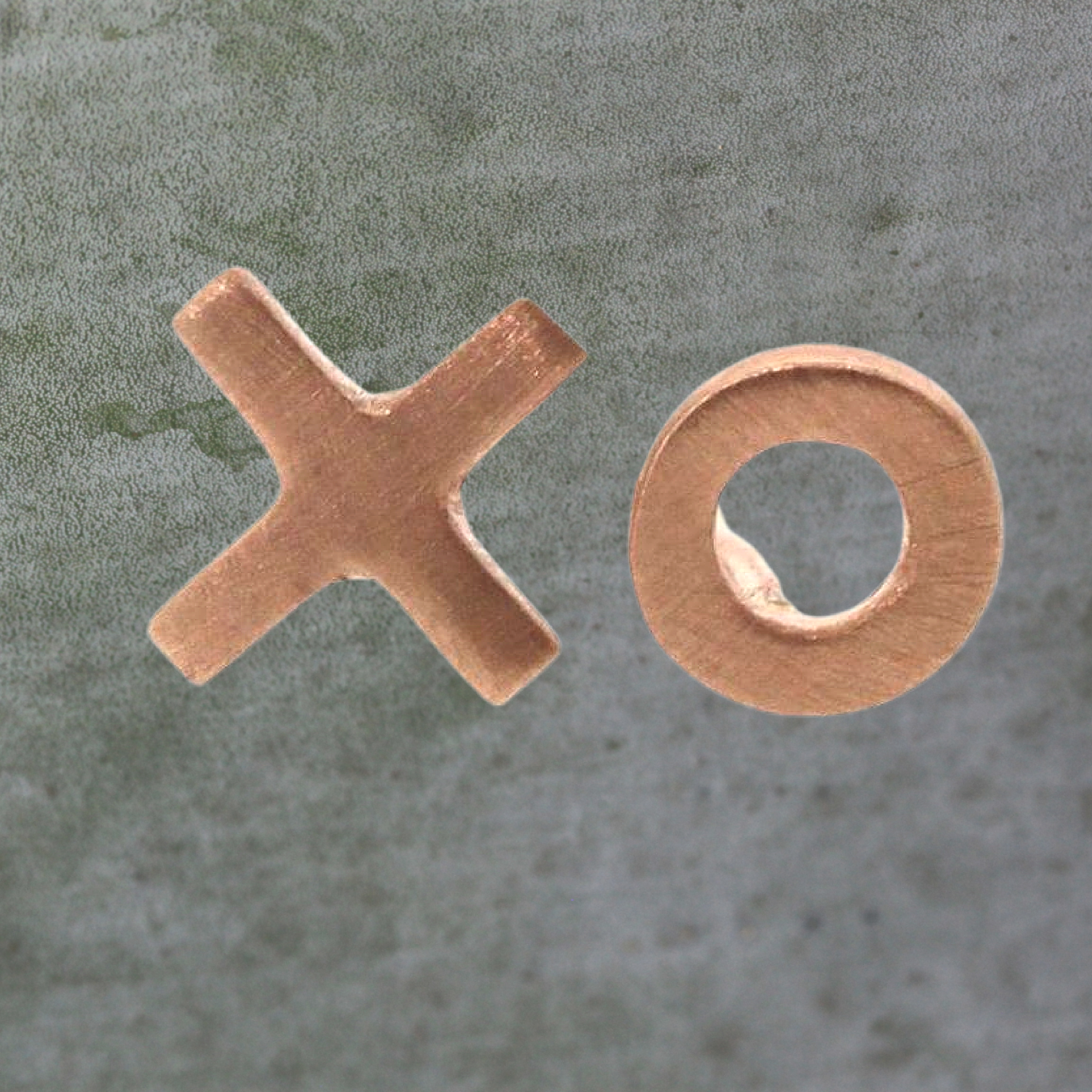 "XO" Stud Earrings