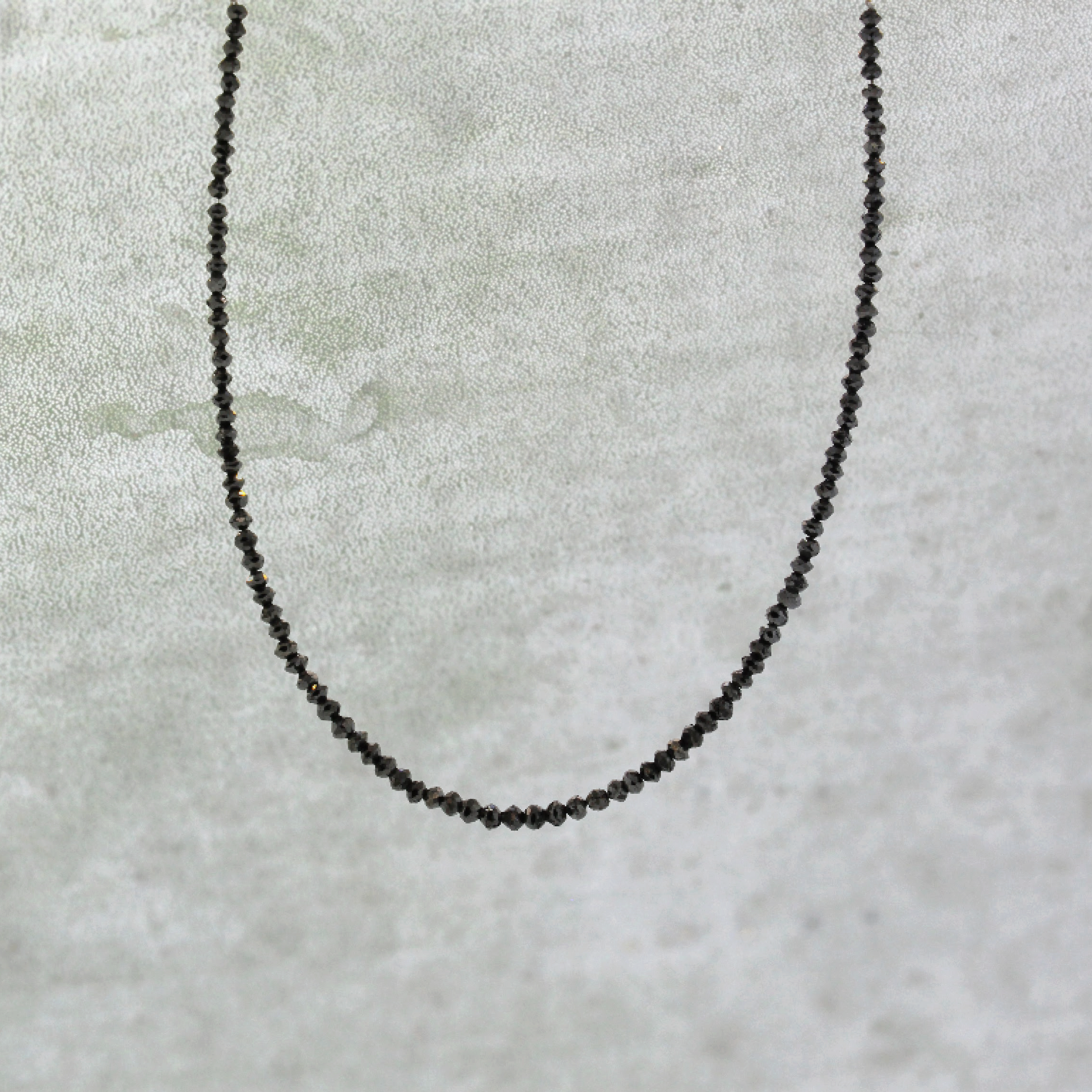 Black Diamond Choker Necklace