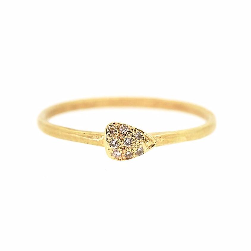 Pave Diamond Ring - Rebecca Lankford Designs