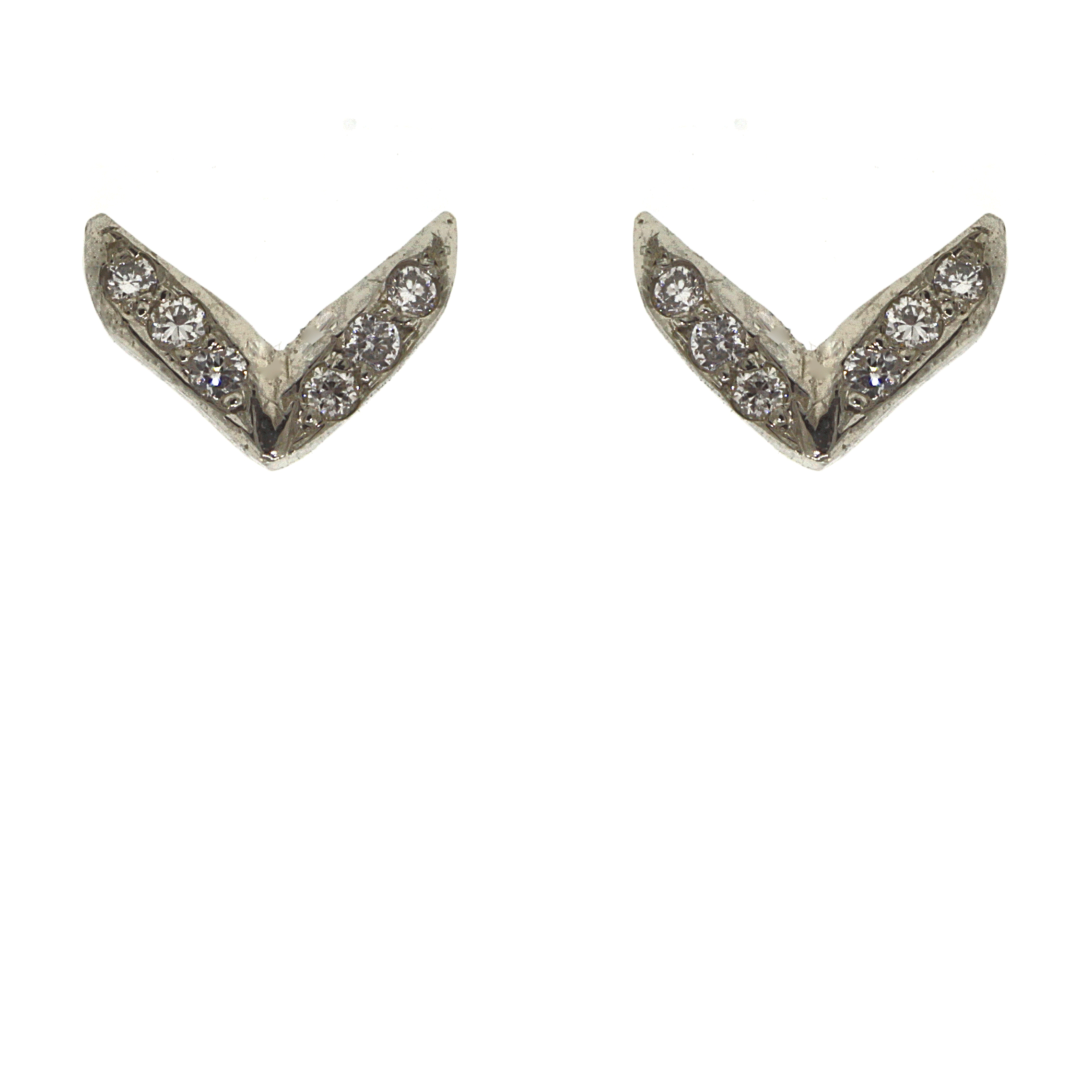 Angel Wing Stud Earrings