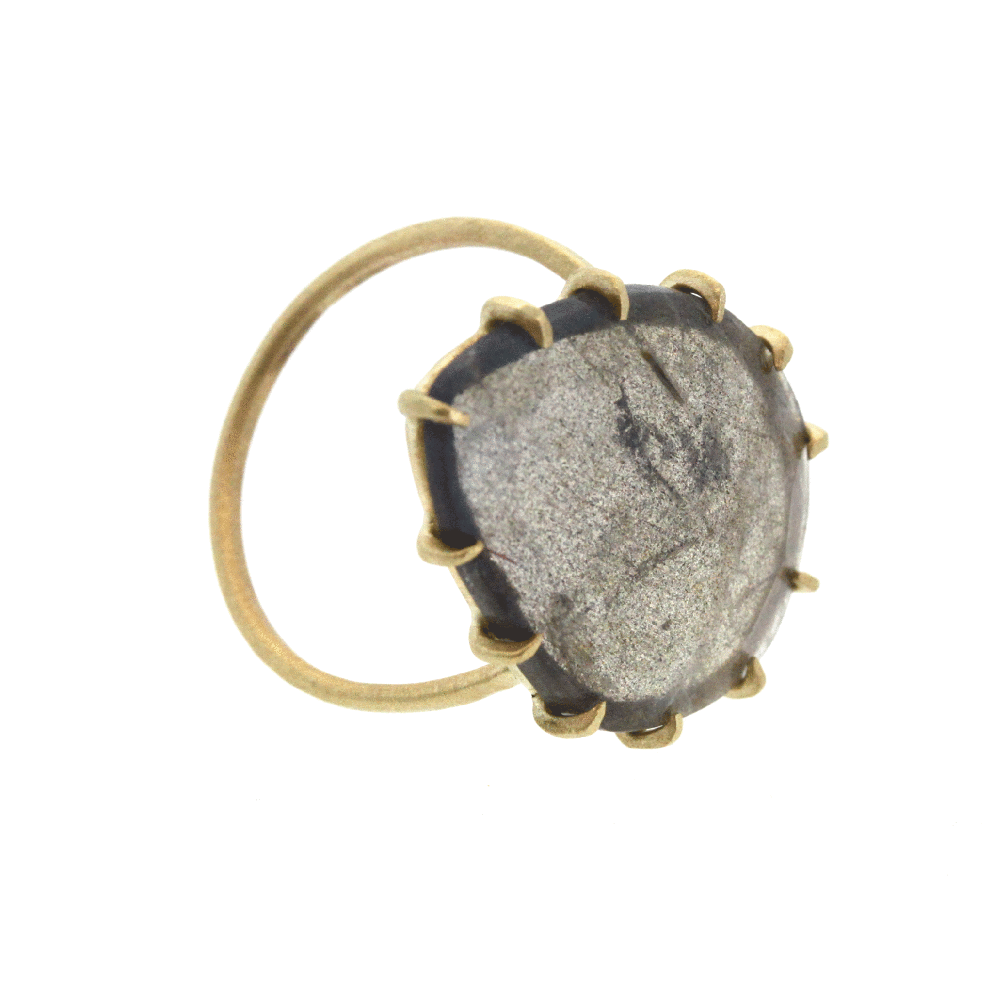 Sliced Labradorite Ring - Rebecca Lankford Designs