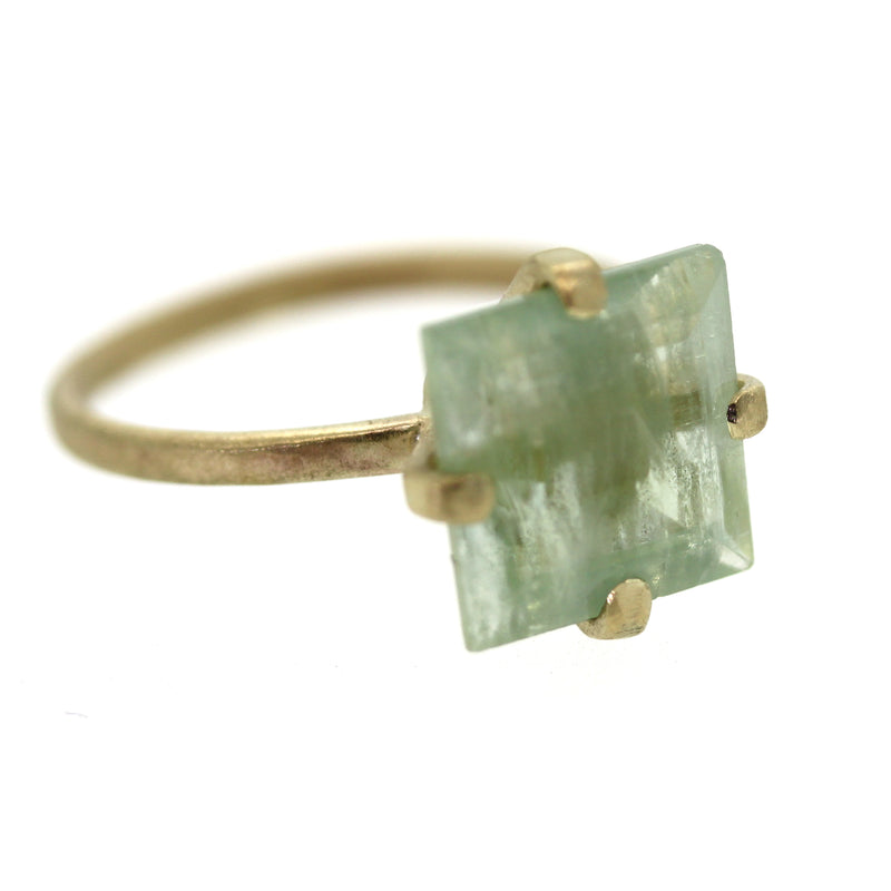 Princess Aquamarine Ring - Rebecca Lankford Designs - Houston, TX